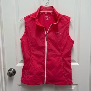 L.L. Bean Women's Bean Bright‎ Coral Vest - Size Medium